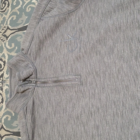 Calvin Klein long sleeve knit with zipper, GUC! Unisex, size large🎉🎊 - Picture 5 of 11
